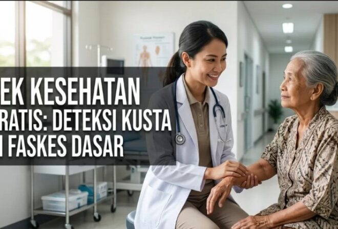 CKG Diperkuat dengan Deteksi Kusta di Faskes Dasar