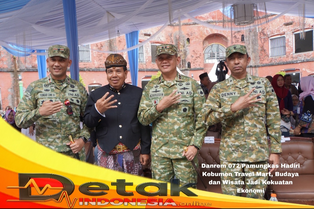 Danrem 072/Pamungkas Hadiri Kebumen Travel Mart, Budaya dan Wisata Jadi Kekuatan Ekonomi