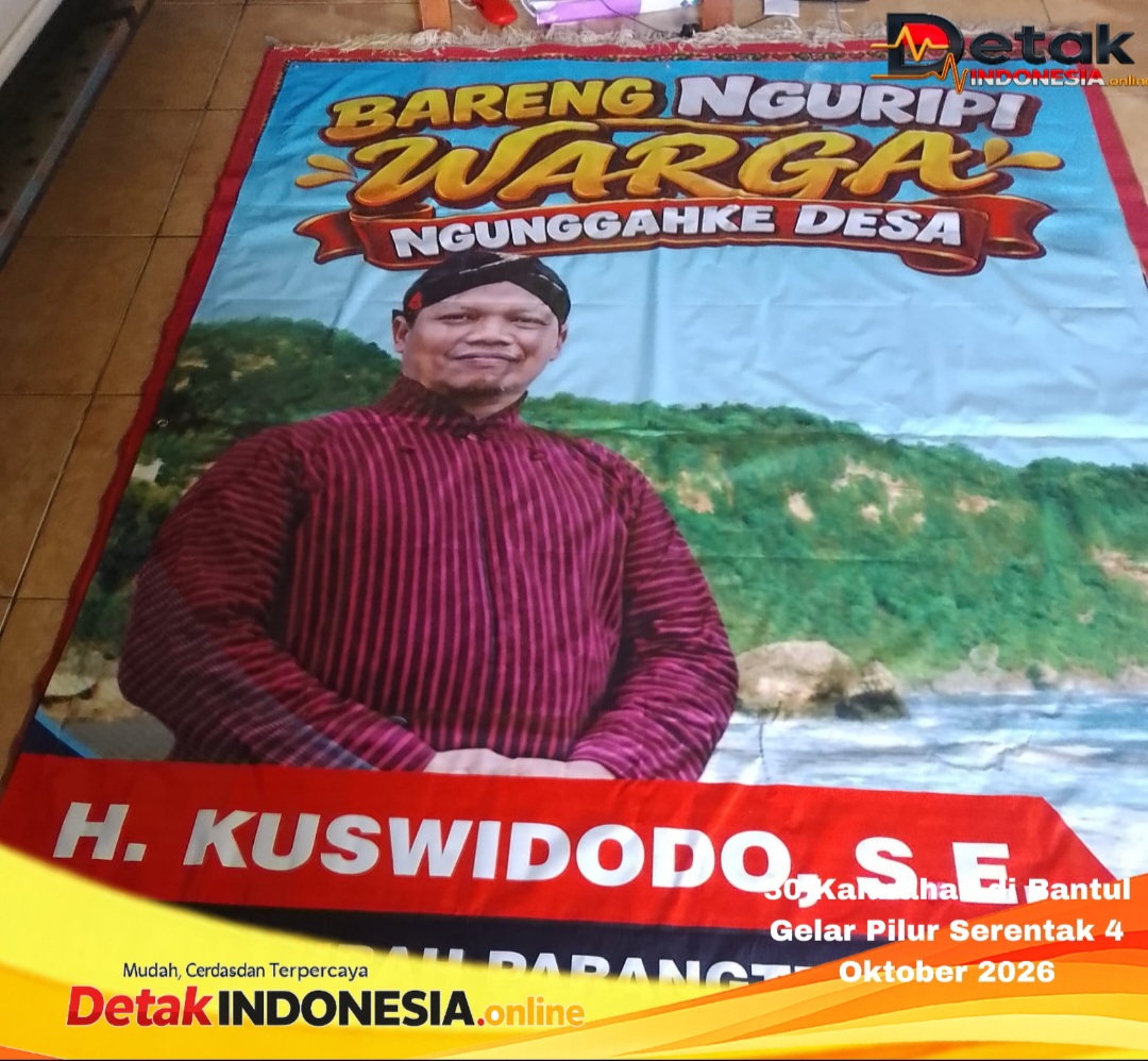30 Kalurahan di Bantul Gelar Pilur Serentak 4 Oktober 2026
