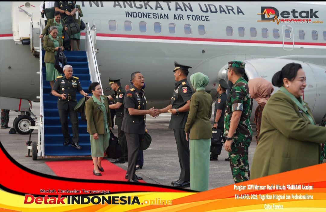 Pangdam XXVI/Mataram Hadiri Wisuda PRABATAR Akademi TNI–AKPOL 2026, Teguhkan Integrasi dan Profesionalisme Calon Perwira